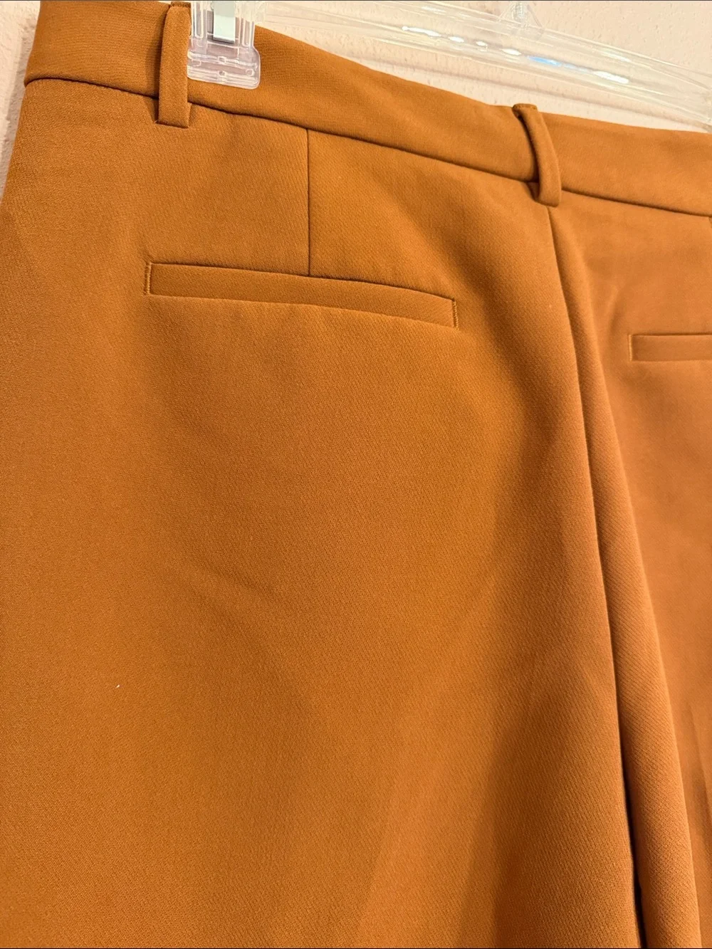 Banana Republic Cropped Tapered Pants in Rust